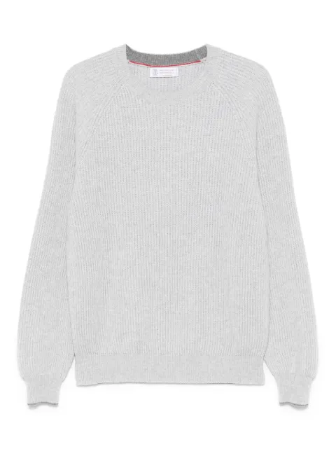 Brunello Cucinelli ribbed-knit jumper