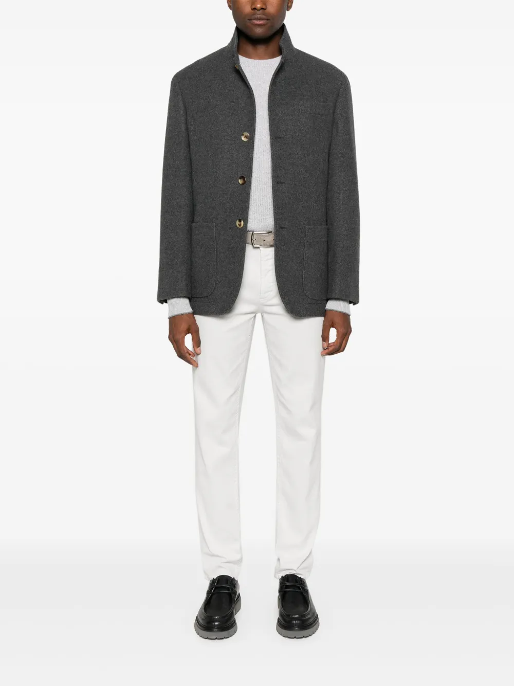 Brunello Cucinelli pull en maille côtelée | Pulls | Image 2