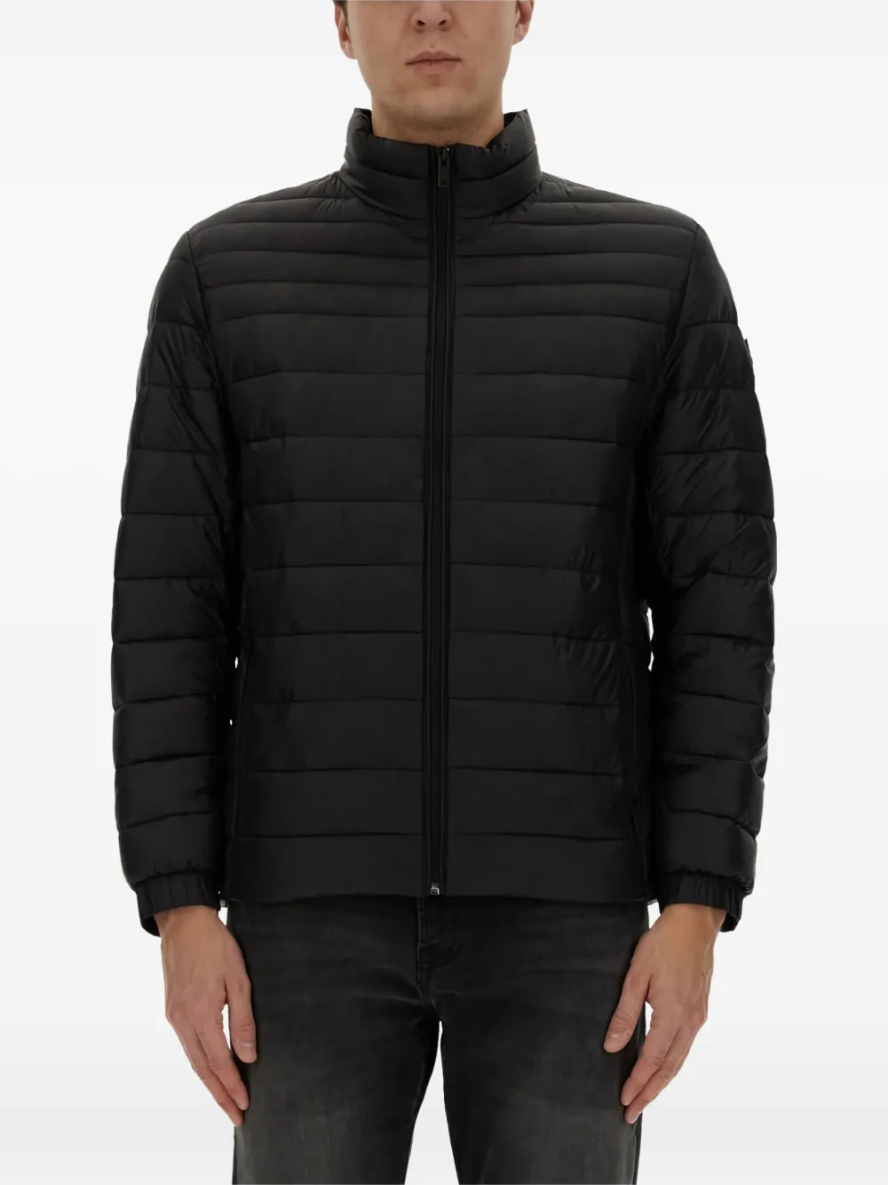 BOSS quilted jacket | Black | Image 1