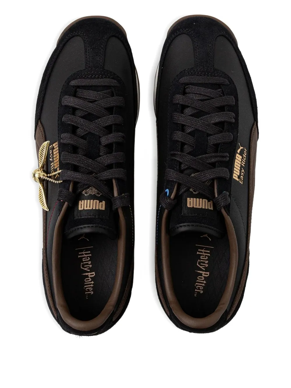 PUMA x Harry Potter Easy Rider leather sneakers Black