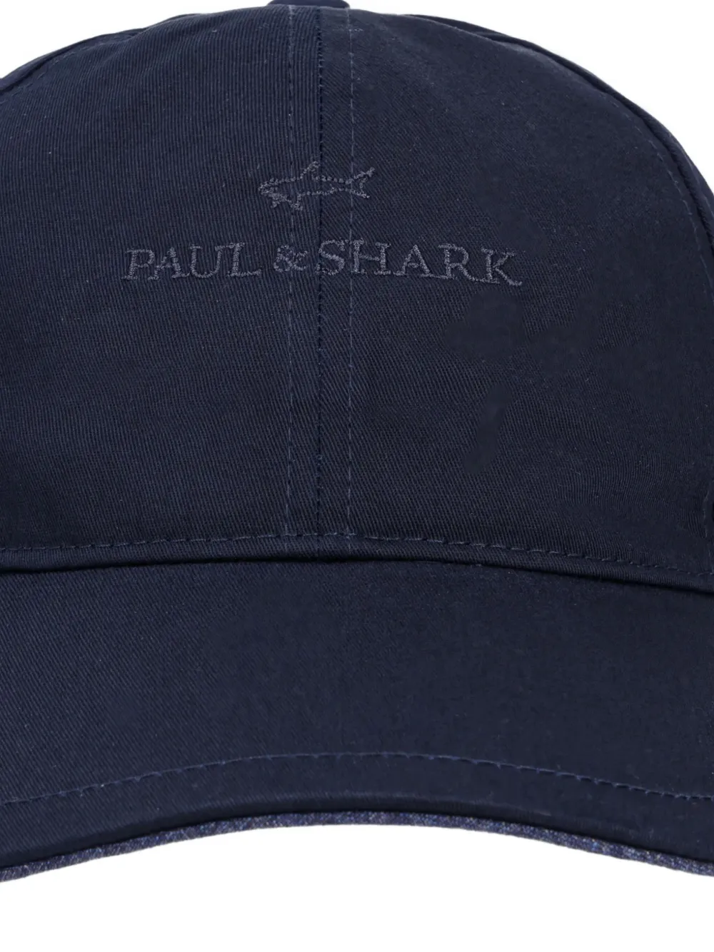 Paul & Shark Logo-embroidered Baseball Cap In Blue