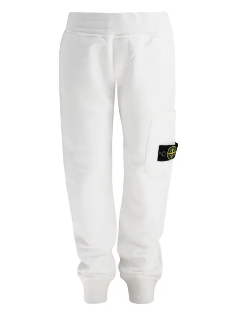 Stone Island Junior pants con parche Compass