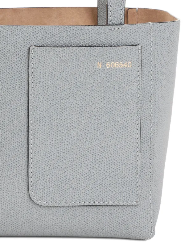 Valextra Mini Leather Tote Bag Blue FARFETCH PH