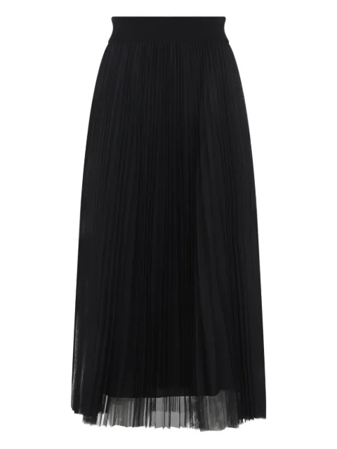 Fabiana Filippi tulle pleated midi skirt