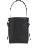 Valextra leather bucket bag - Black