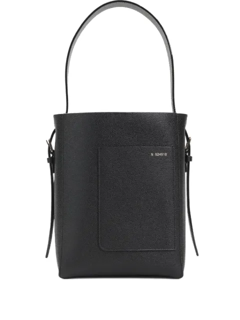 Valextra leather bucket bag