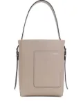 Valextra leather bucket bag - Neutrals