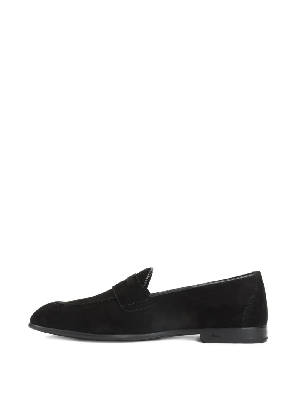 Brioni Appia suede loafers Black