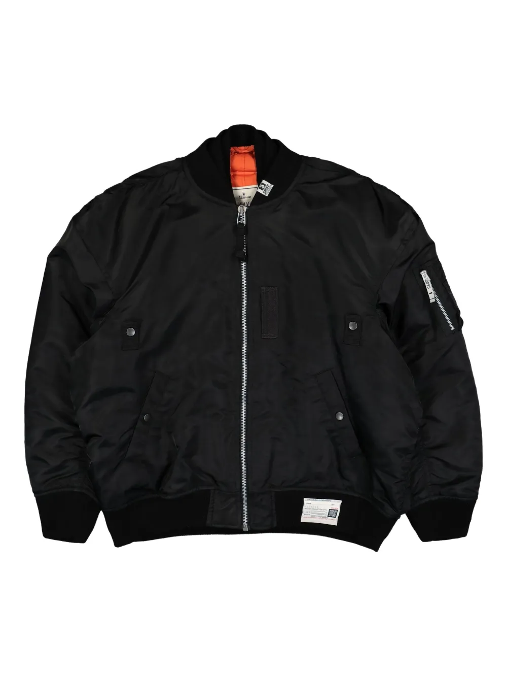 Maison MIHARA YASUHIRO Triple Layered Flight jack Zwart