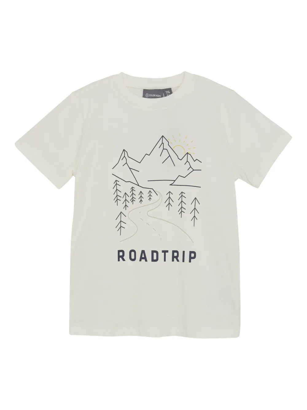 COLOR KIDS Roadrip graphic-print T-shirt | White | Image 1