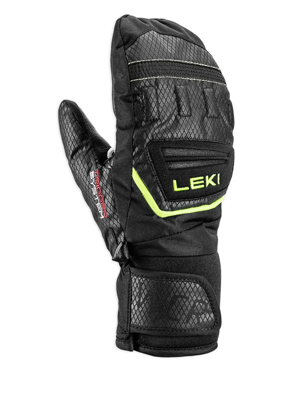 LEKI KIDS HS WCR Team 3D ミトン - ブラック LEKI KIDS HS WCR Team 3D ミトン - ブラック