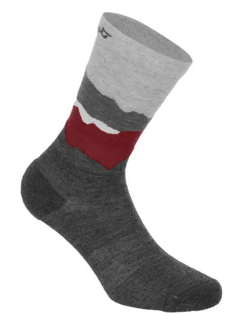 LAMUNT landscape-print socks