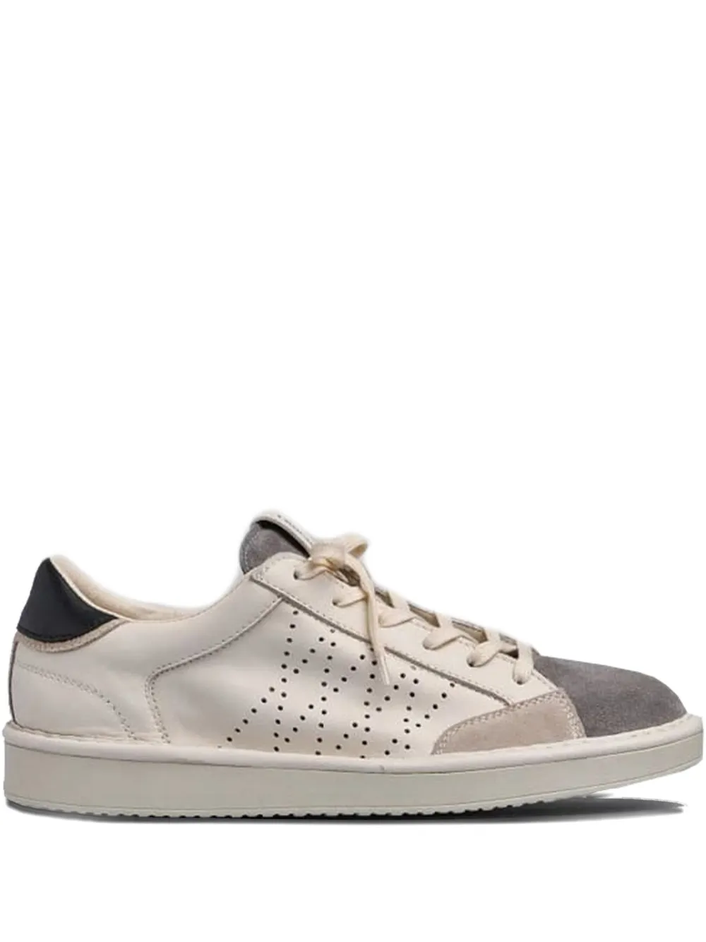 PANCHIC P01 geperforeerde suède sneakers Beige