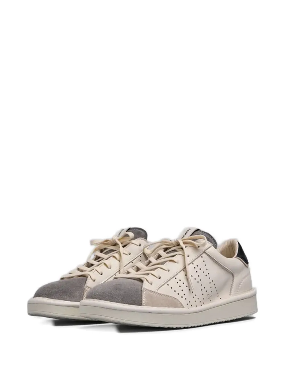 PANCHIC P01 geperforeerde suède sneakers Beige