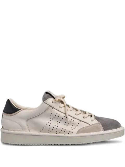 PANCHIC P01 perforated suede sneakers