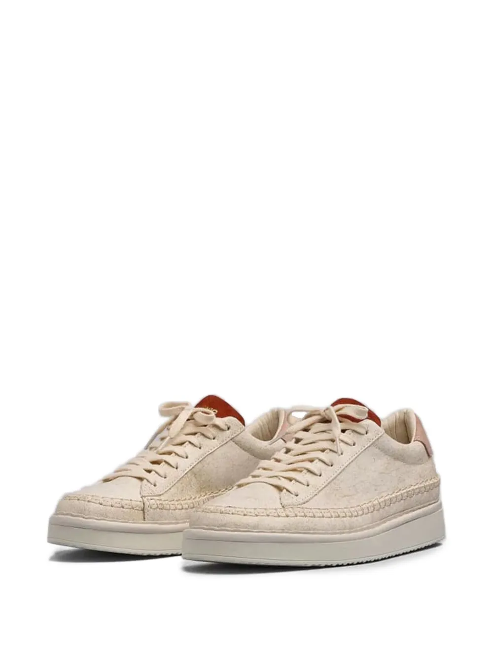 PANCHIC textured-trim leather trainers | Low-Tops | Image 2