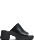 Miista block-heel open-toe slides - Black