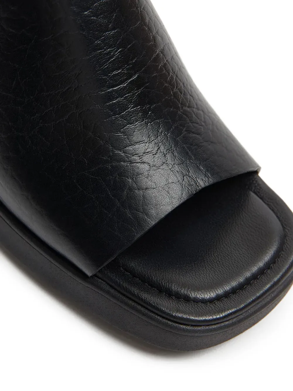 Miista block-heel open-toe slides Black