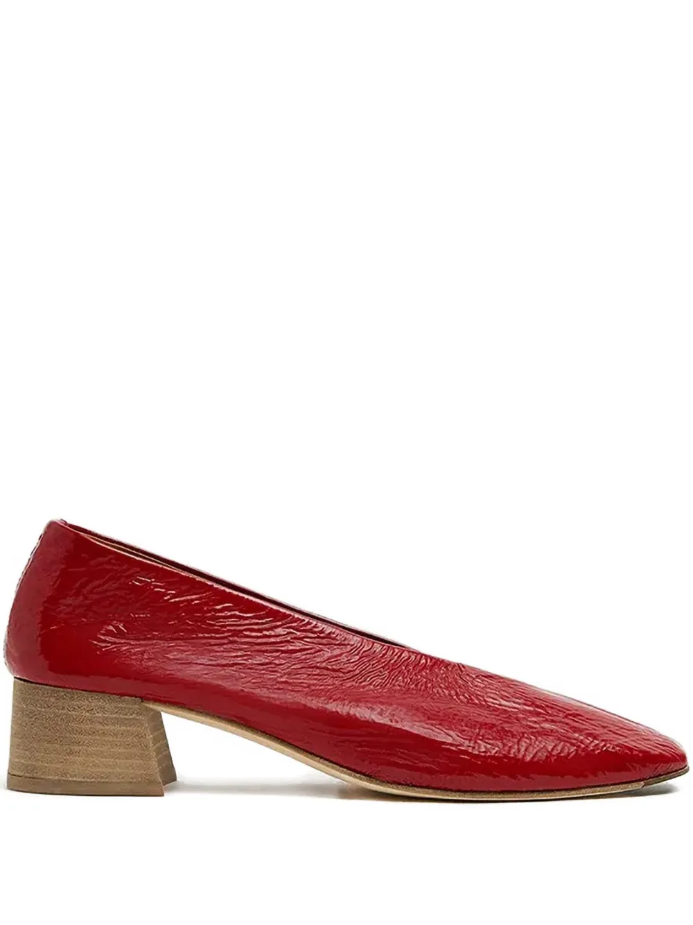 Miista 35mm Bibi block-heel pumps | Red | Image 1