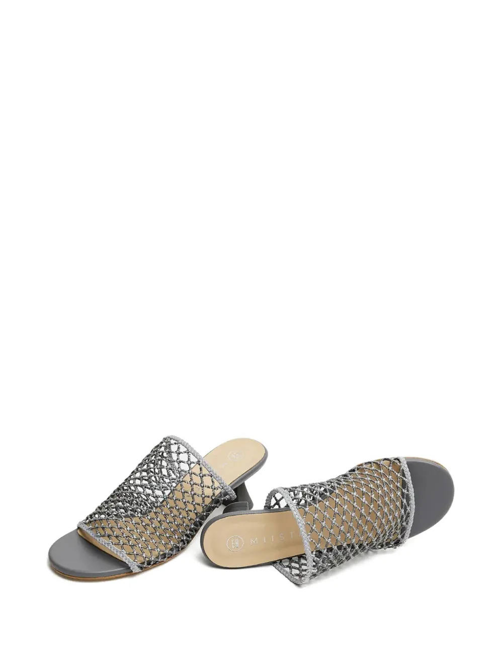 Miista 60mm Marilia net-insert sandals | Heeled Sandals | Image 2