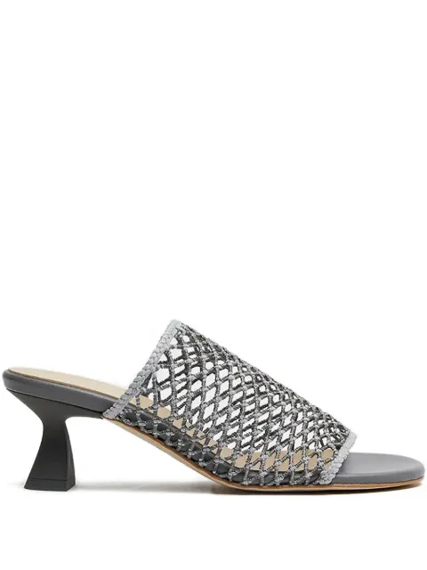 Miista 60mm Marilia net-insert sandals