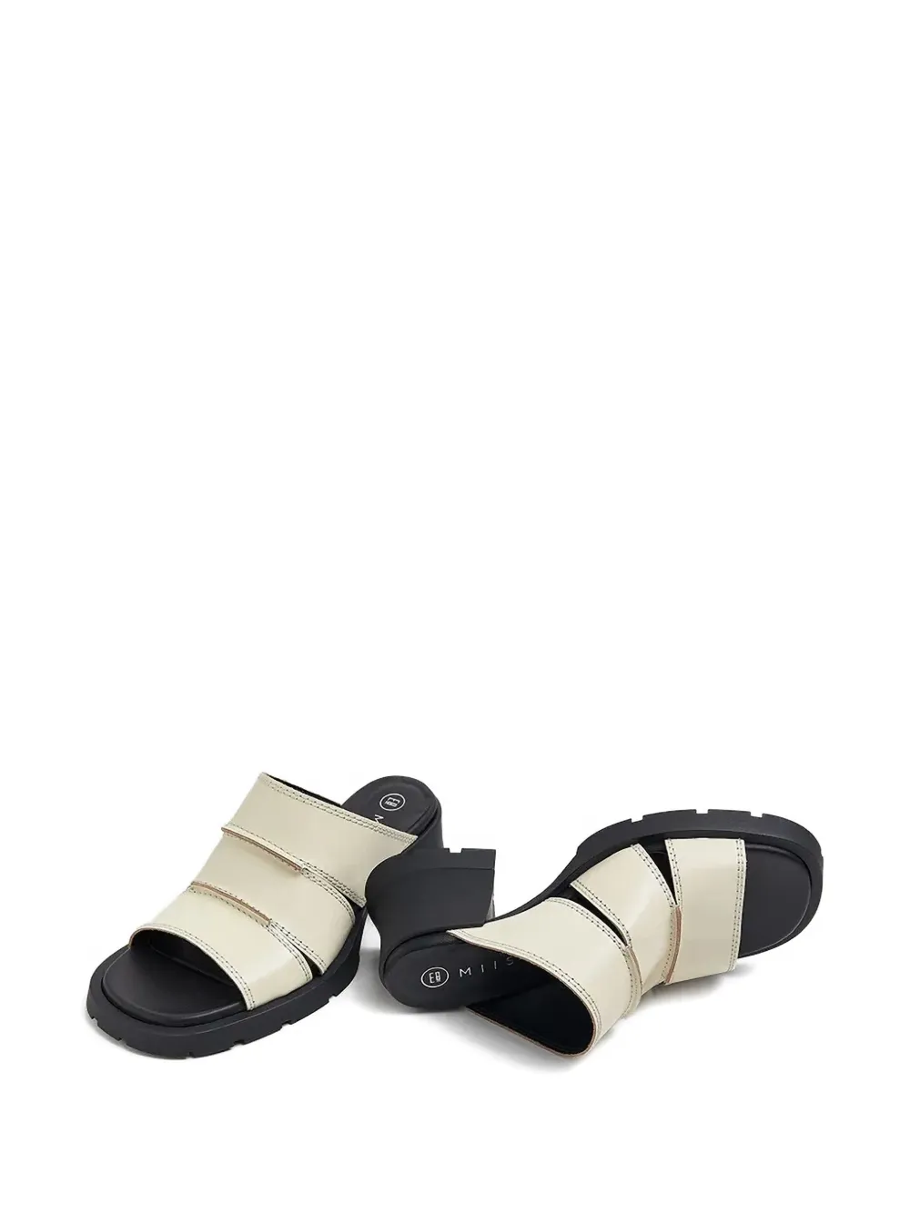 Miista 65mm Jadzia block-heel sandals Neutrals