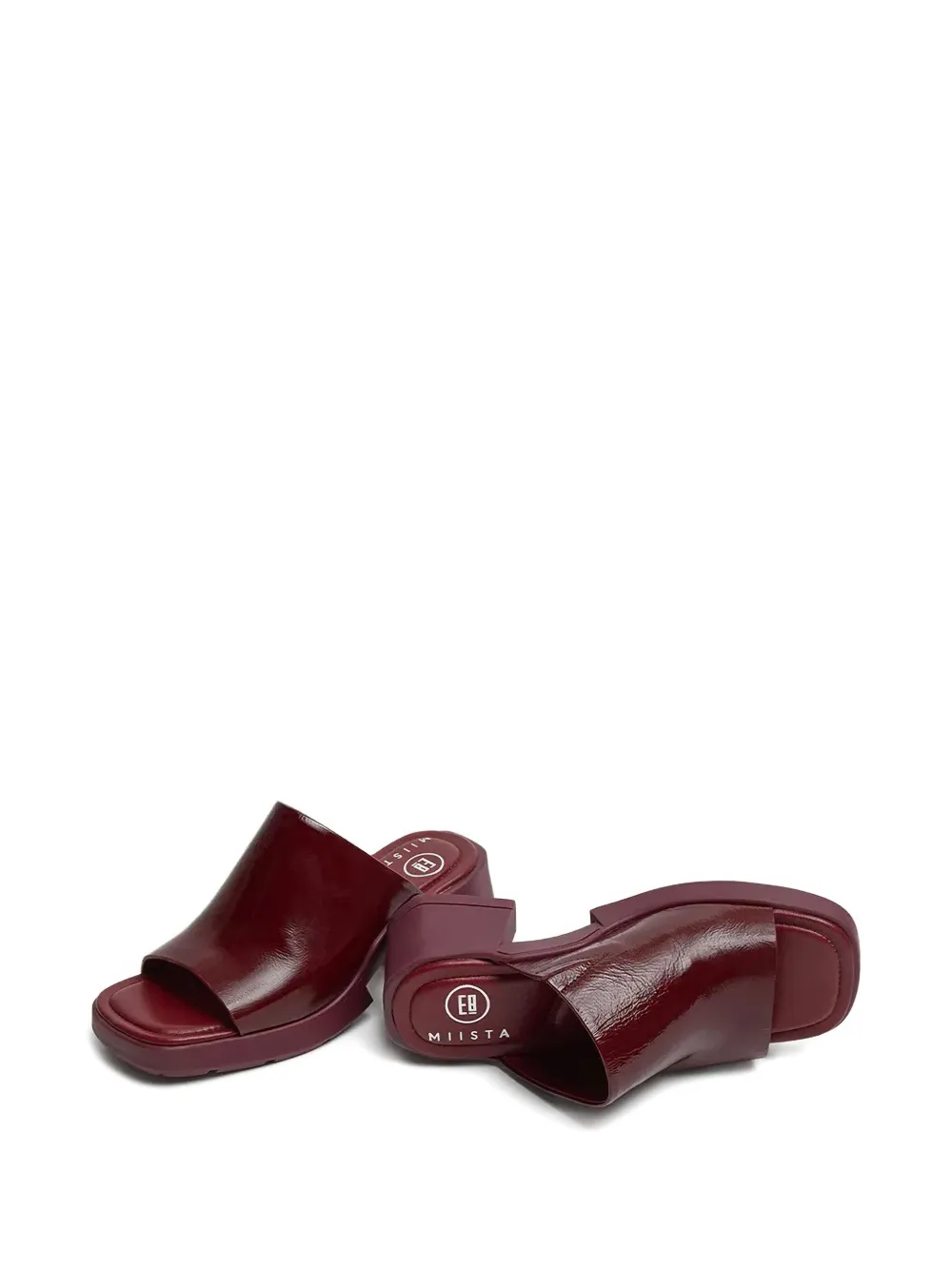 Miista 80 mm Clarin sandalen Bruin