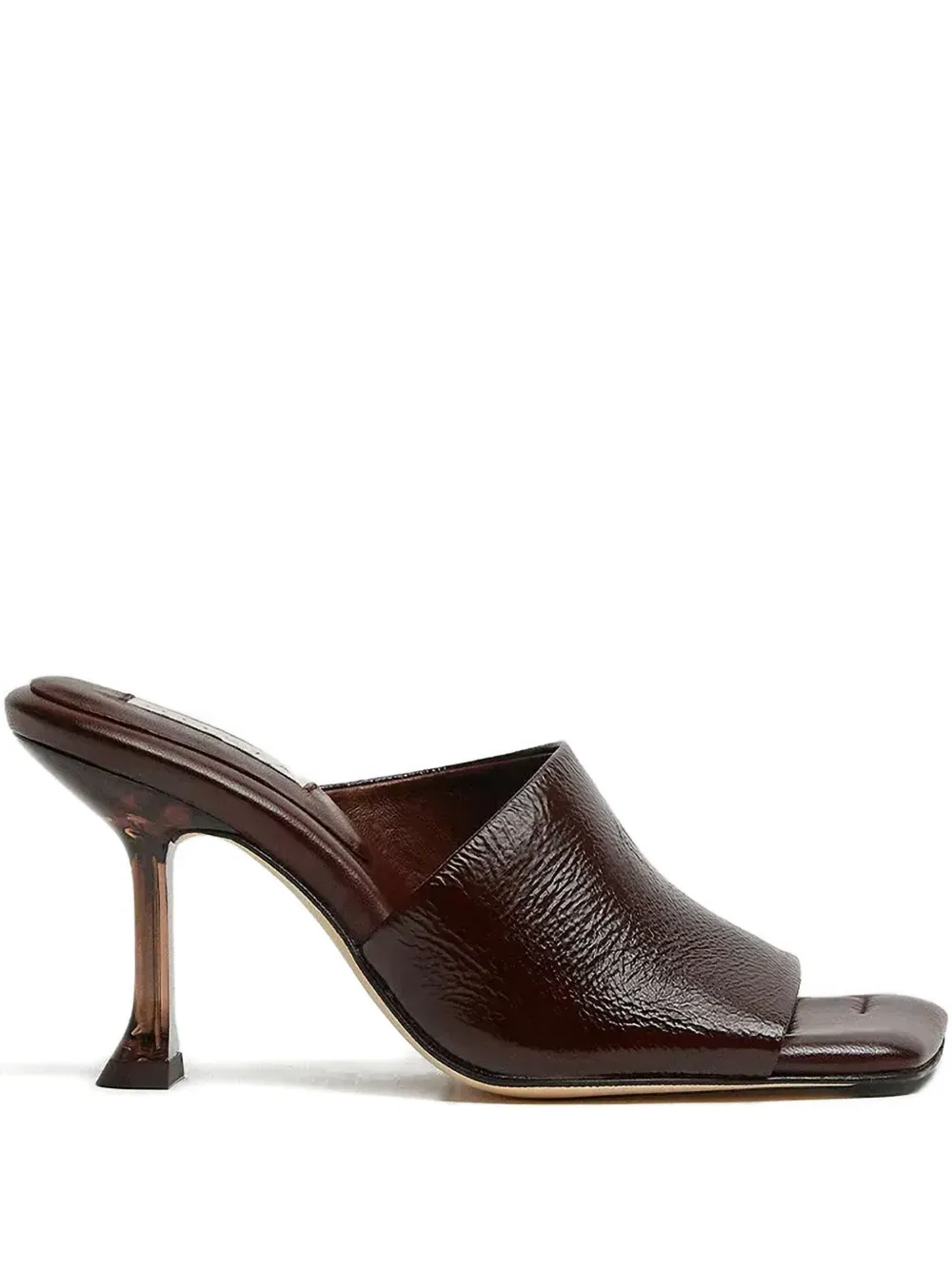 Miista 90mm Miri square-toe sandals | Brown | Image 1
