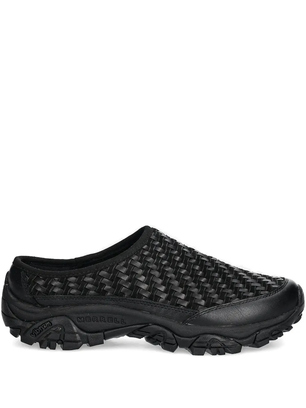 Merrell textured woven clogs Black