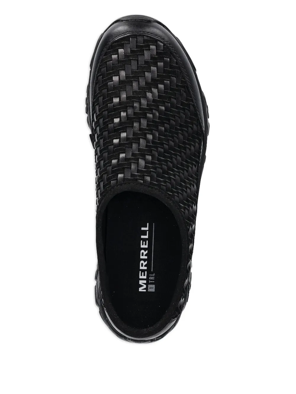 Merrell textured woven clogs Black