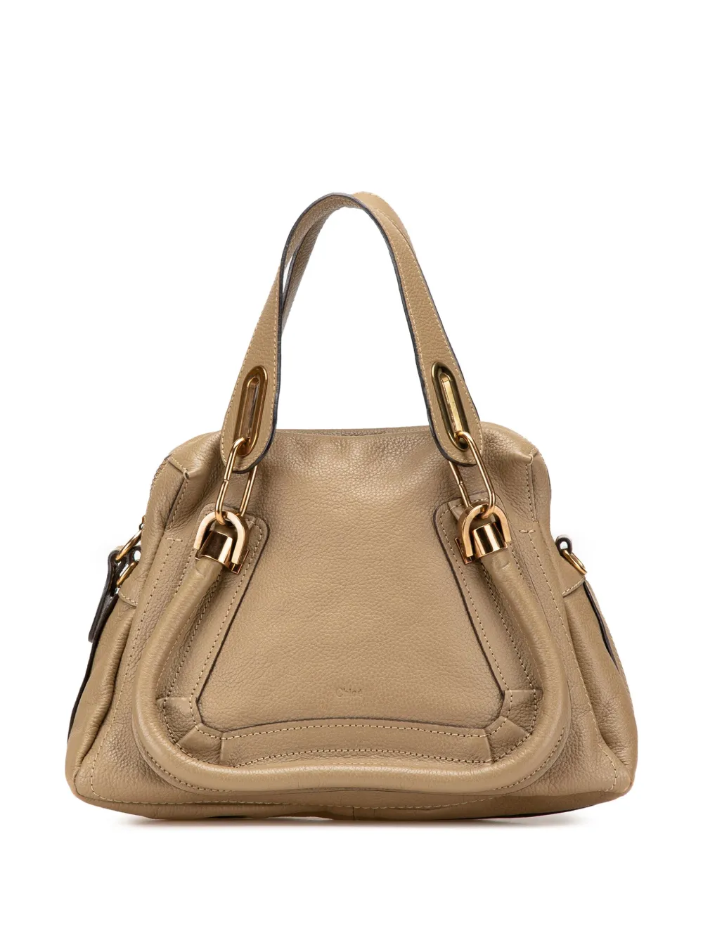 Chloé Pre-Owned 2012 Small Leather Paraty satchel | Brown | Image 1