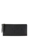 Louis Vuitton Pre-Owned 2018 Monogram Empreinte Adele Wallet long wallets - Black