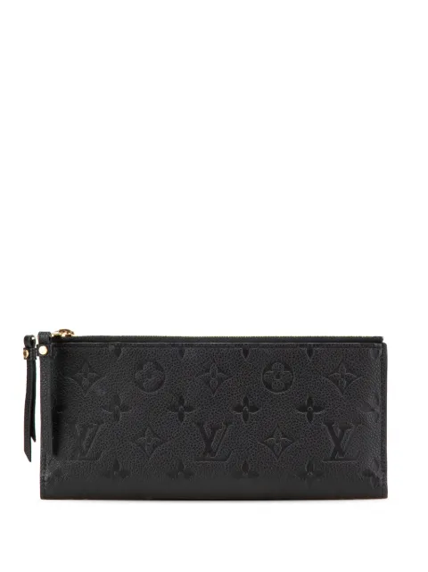 Louis Vuitton Pre-Owned 2018 Monogram Empreinte Adele Wallet long wallets