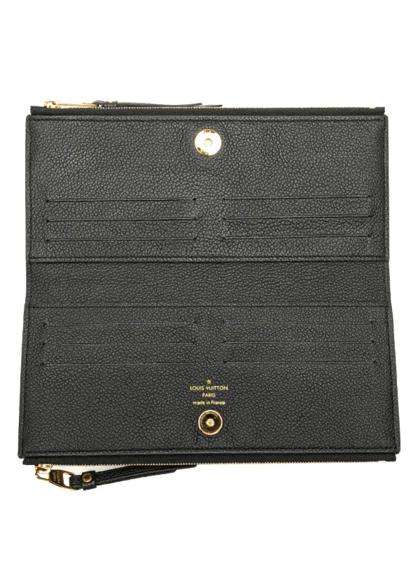 Louis Vuitton Pre-Owned 2018 Monogram Empreinte Adele Wallet Long