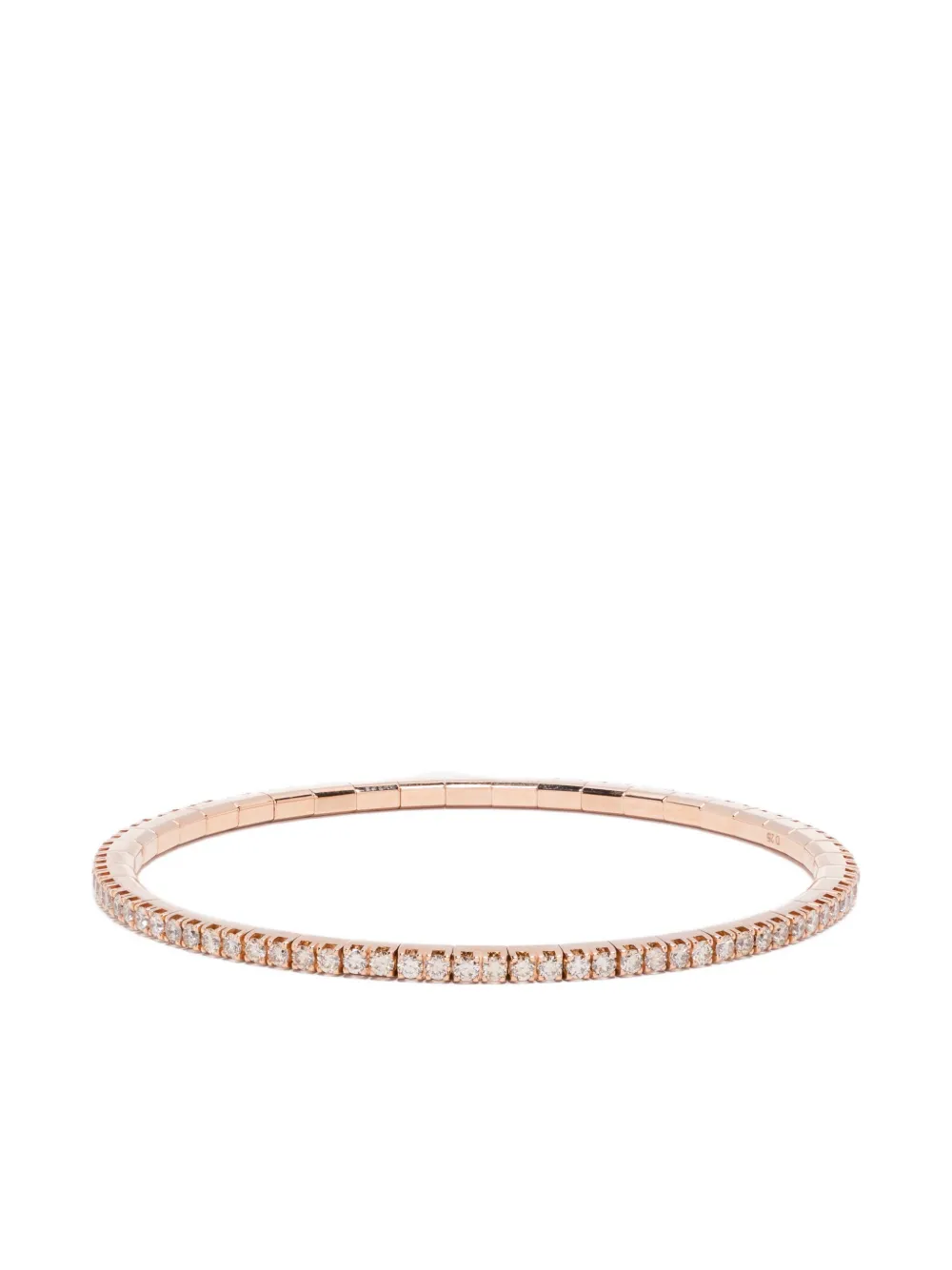 Roberto Demeglio pulsera Extensible en oro rosa de 18kt con diamante | rosado | Image 1
