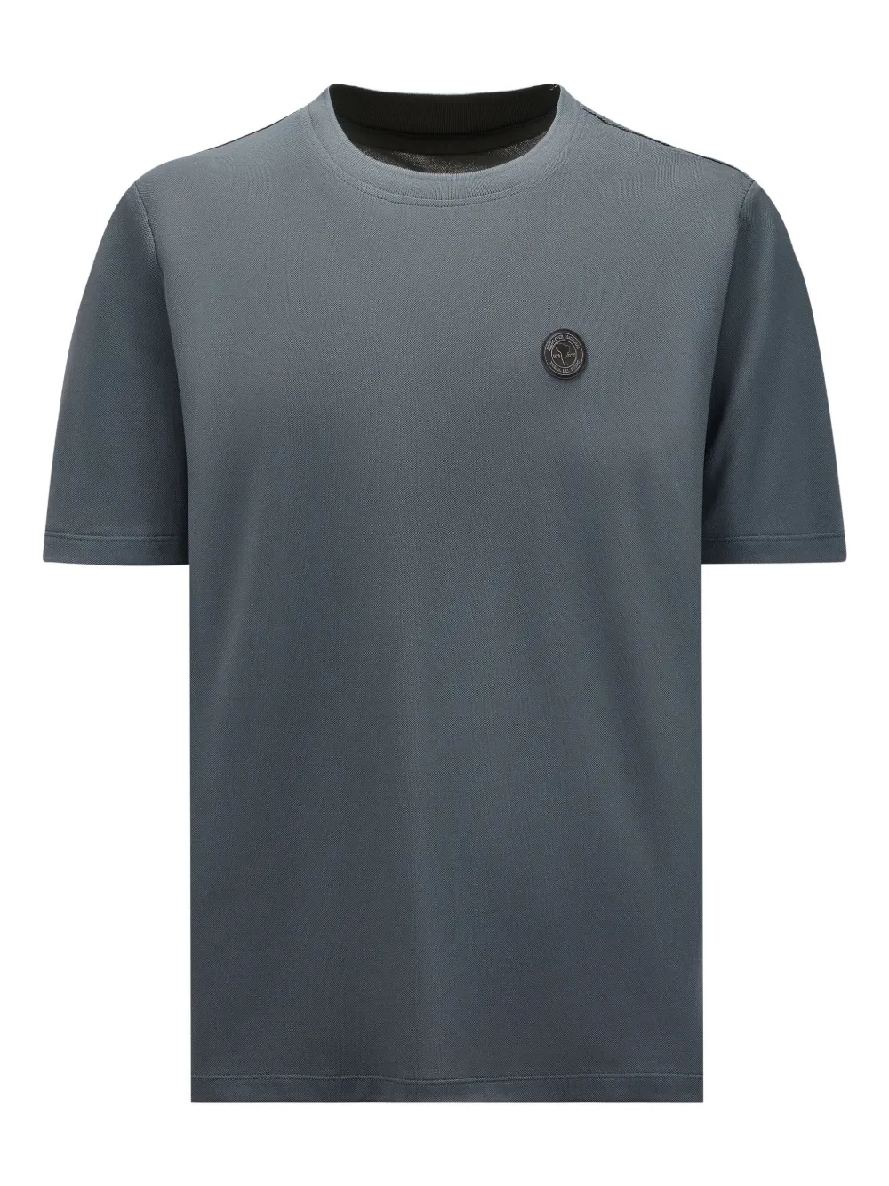 CAPE HORN logo-patch crew-neck T-shirt | Grey | Image 1