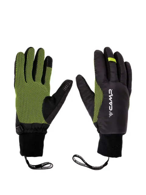CAMP logo-print gloves