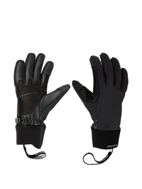 CAMP logo-print gloves