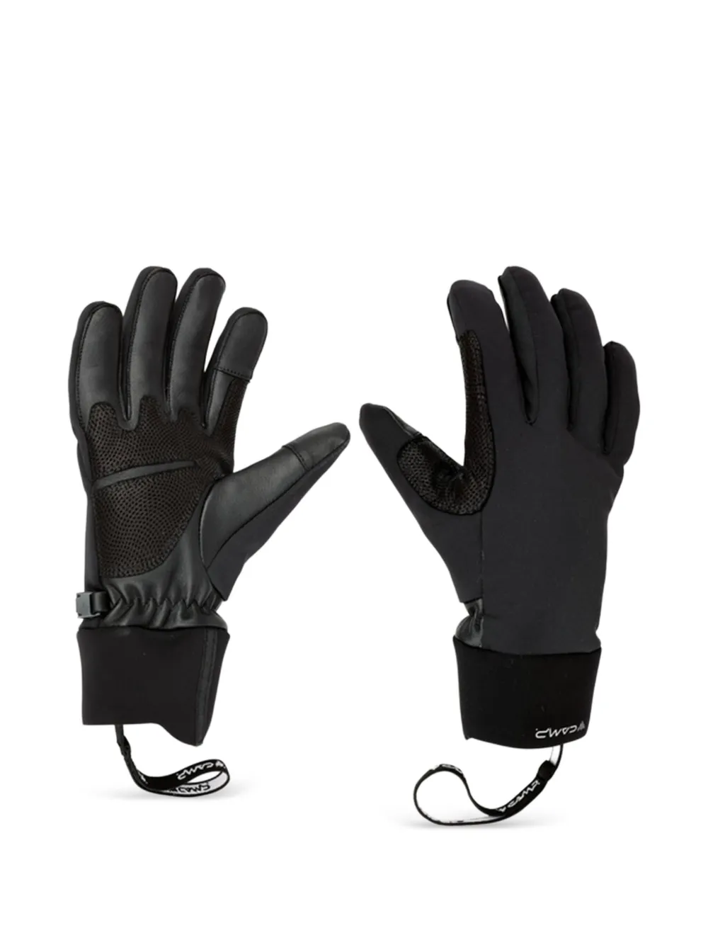 CAMP guantes con logo estampado | negro | Image 1