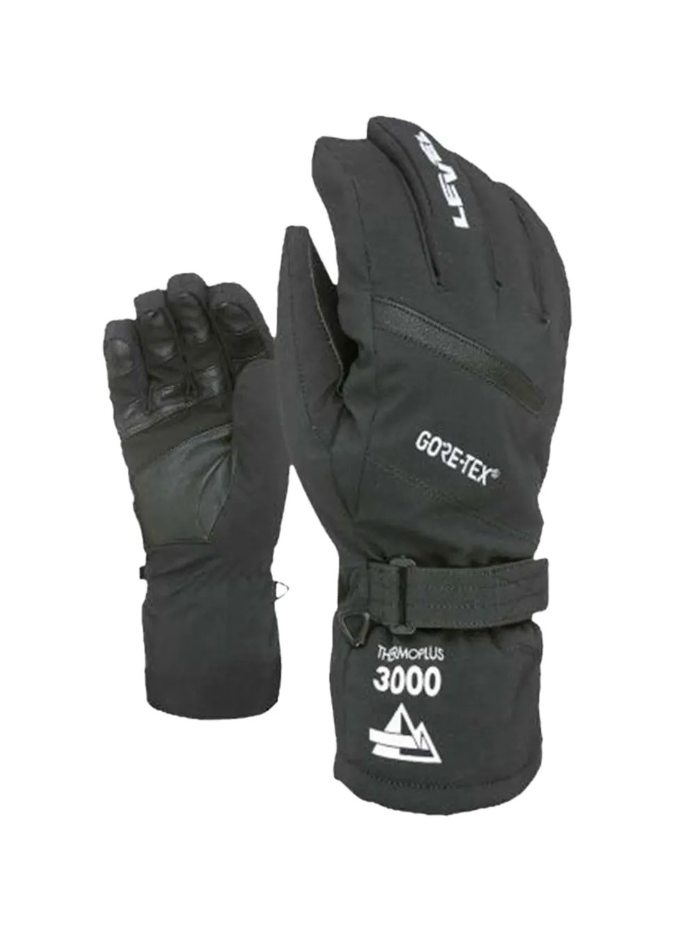 Level Gore-Tex thermoplus handschoenen - Zwart