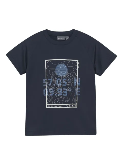 COLOR KIDS map-print T-shirt