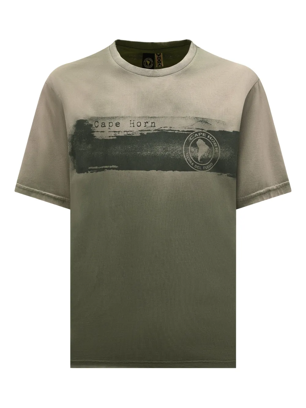 CAPE HORN graphic-print T-shirt | Green | Image 1