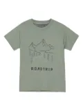 COLOR KIDS roadtrip mountain-scene T-shirt - Green
