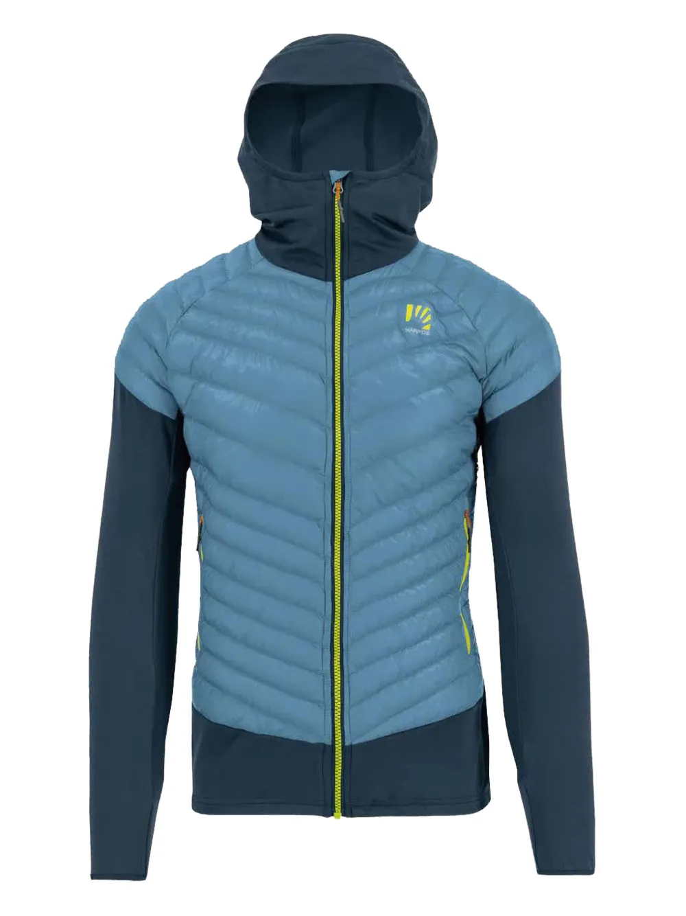 KARPOS Sass De Mura hooded quilted jacket | Blue | Image 1