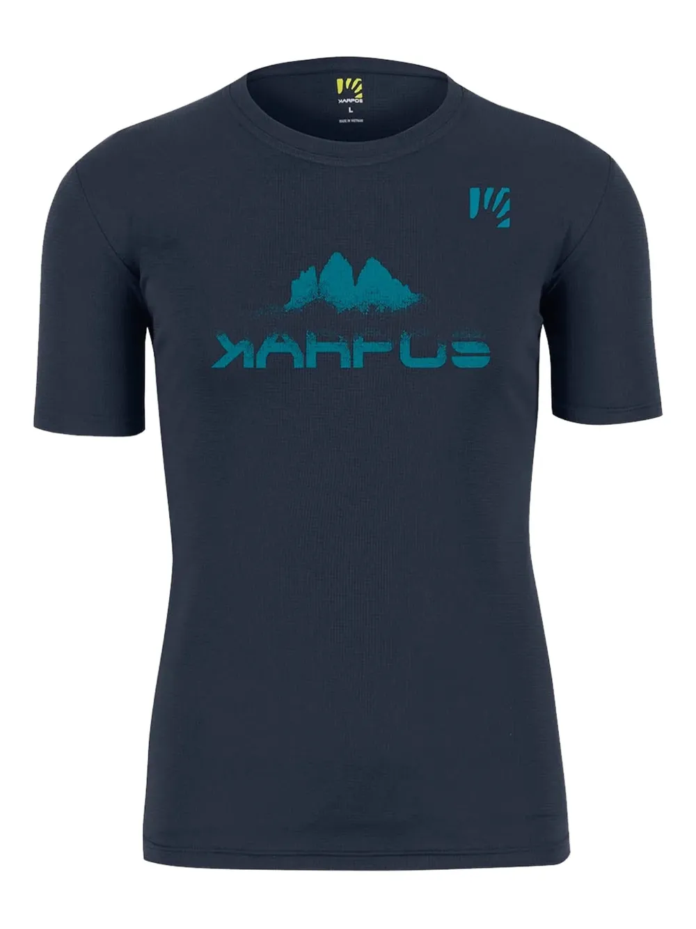 KARPOS Loma Evo mountain-graphic T-shirt | Blue | Image 1