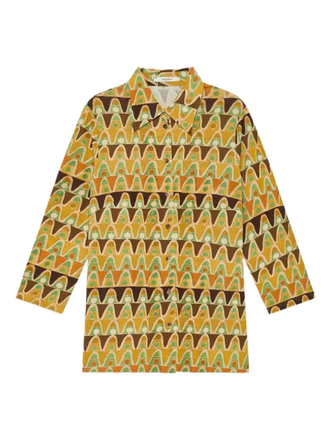 MALIPARMI geometric-print shirt