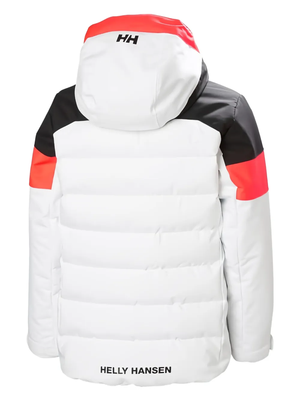 HELLY HANSEN KIDS Gewatteerd jack met colourblocking Wit