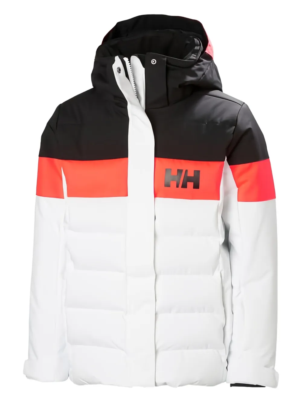 HELLY HANSEN KIDS Gewatteerd jack met colourblocking Wit