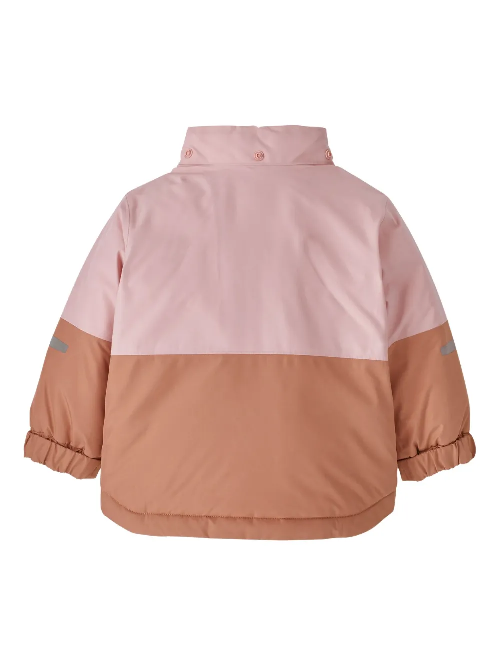 Patagonia Kids logo-patch quilted jacket Roze