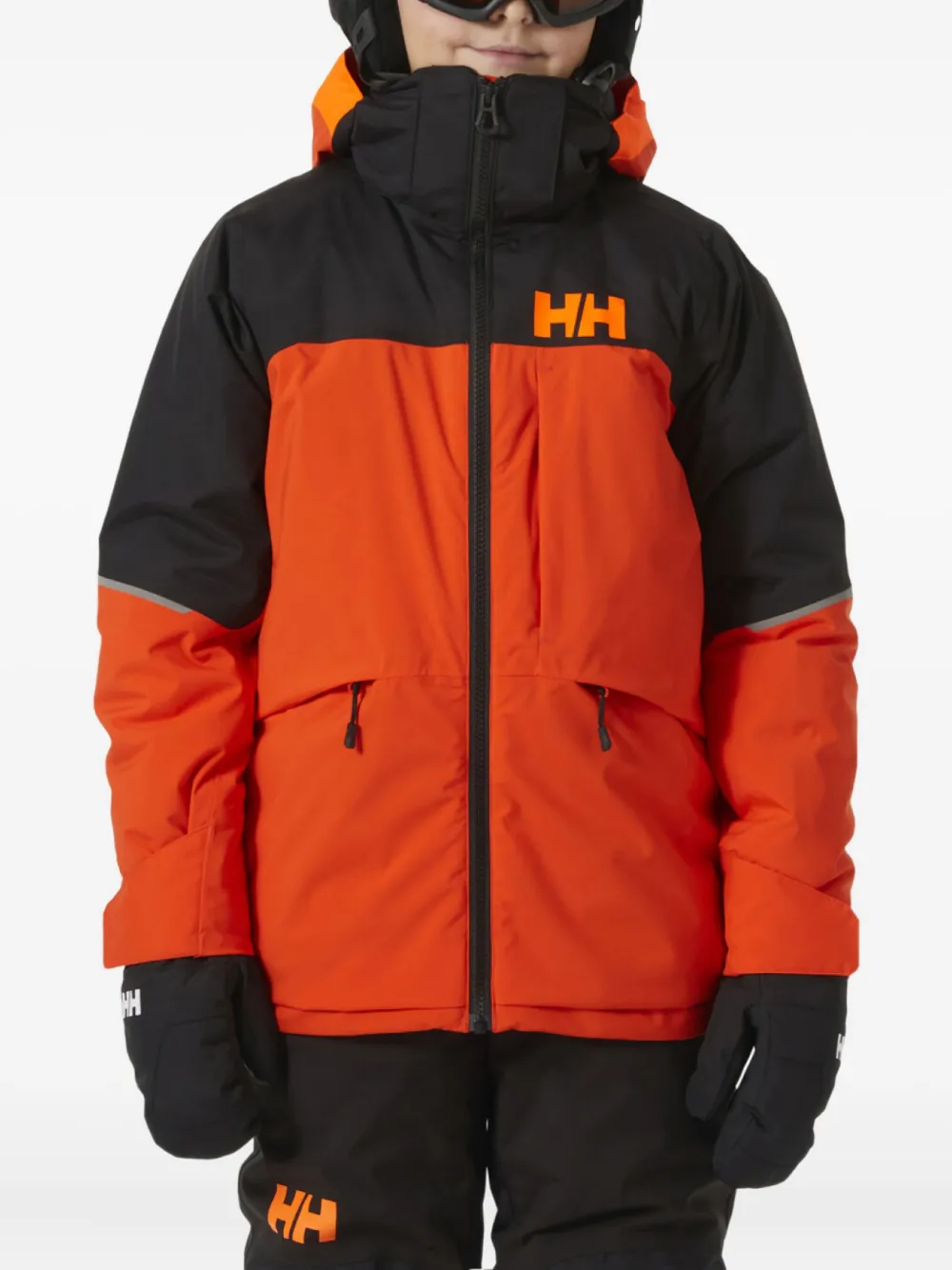 Helly Hansen The Juniors' Summit Ski Hooded Jacket In Red